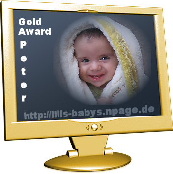 Gold Awardgewinn von Lills babys